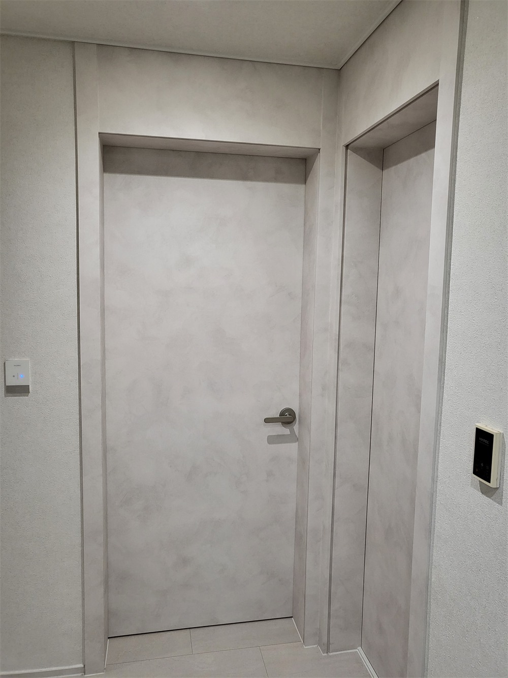 안방 붙박이장 및 보온시공